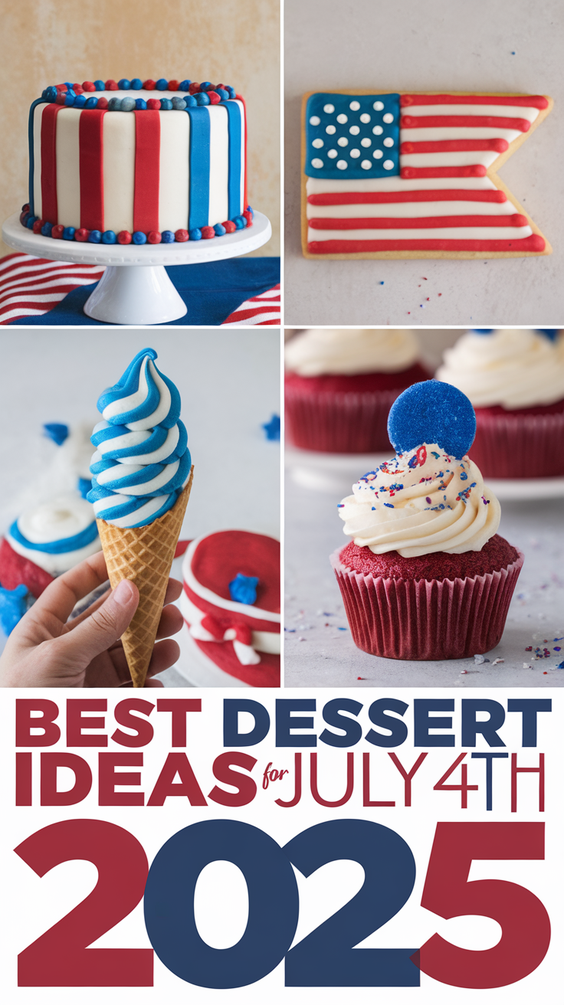 4th of July Desserts Ideas 2025: Patriotic Treats for Every Food BBQ Party and Festive Gathering