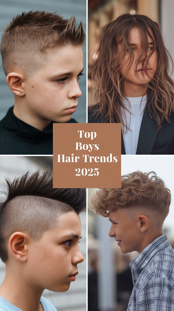 Trendy Boys Haircuts 2025: Fresh Styles for Kids and Teens to Look Sharp All Year Long