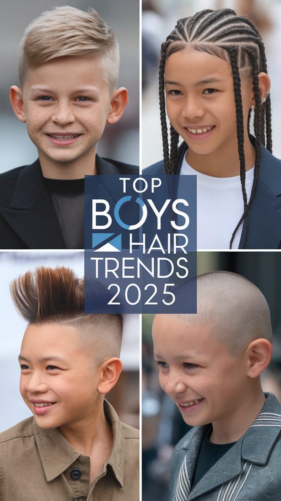 Trendy Boys Haircuts 2025: Fresh Styles for Kids and Teens to Look Sharp All Year Long
