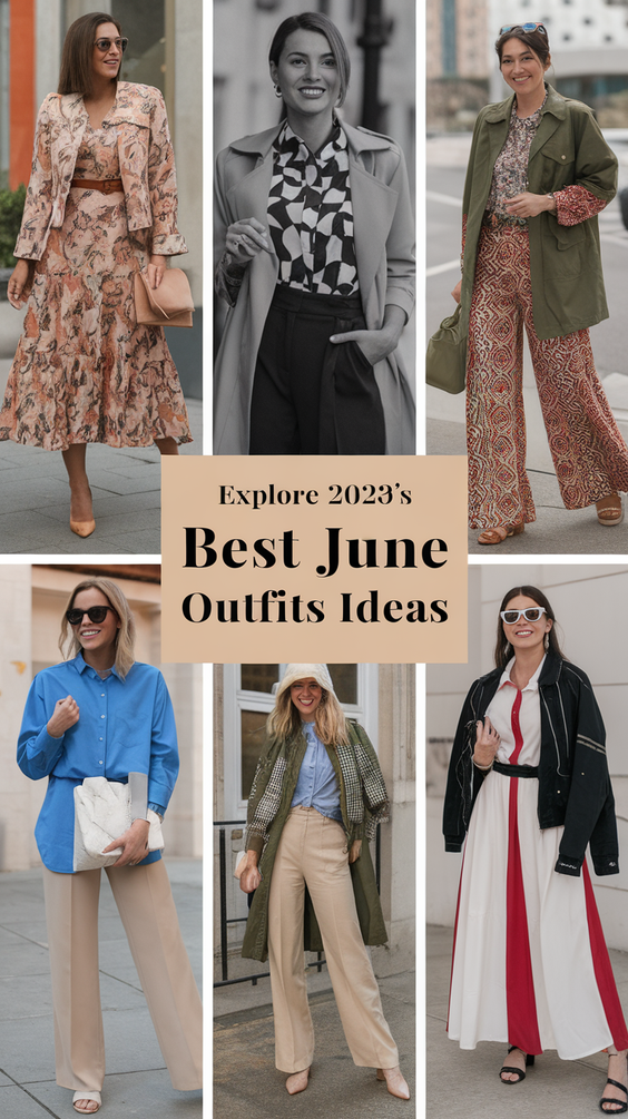 June Outfits Ideas 2025: Chic Summer Looks for Every Day, From Brunch Dates to Flower Markets