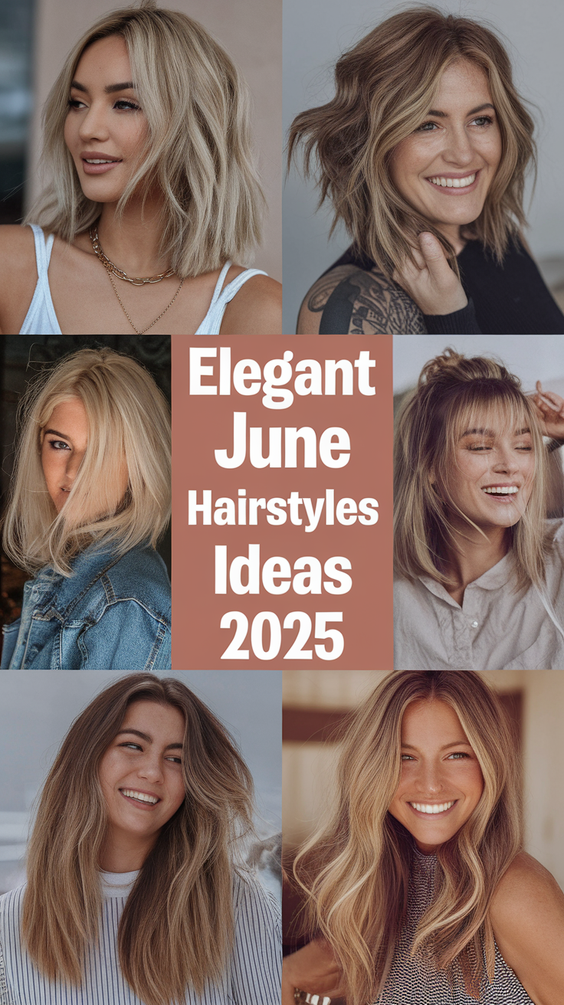 June Hairstyles Ideas 2025: Easy Summer Looks for Every Hair Type and Length