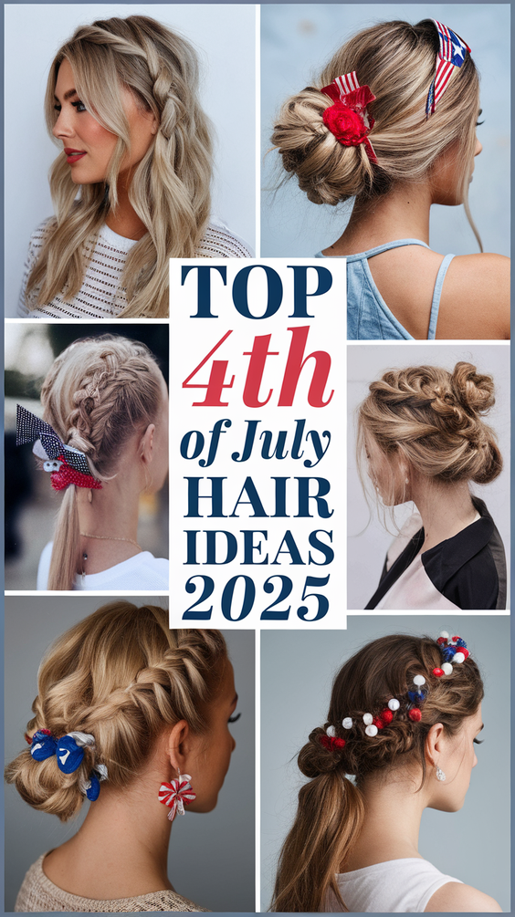 Fourth of July Hair Ideas 2025 for Women: Easy Styles for Every Celebration and All Hair Types
