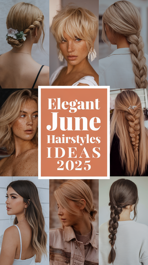 June Hairstyles Ideas 2025: Easy Summer Looks for Every Hair Type and Length
