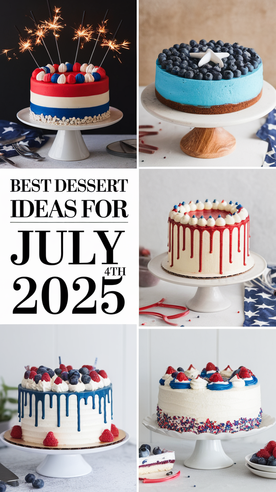 4th of July Desserts Ideas 2025: Patriotic Treats for Every Food BBQ Party and Festive Gathering