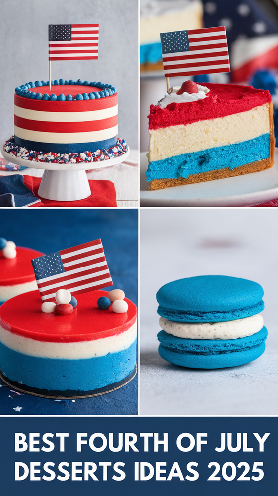Fourth of July Desserts Ideas 2025: 20 Festive and Easy 4th Treats for Every Food BBQ Party, Charcuterie Board, and Summer Celebration