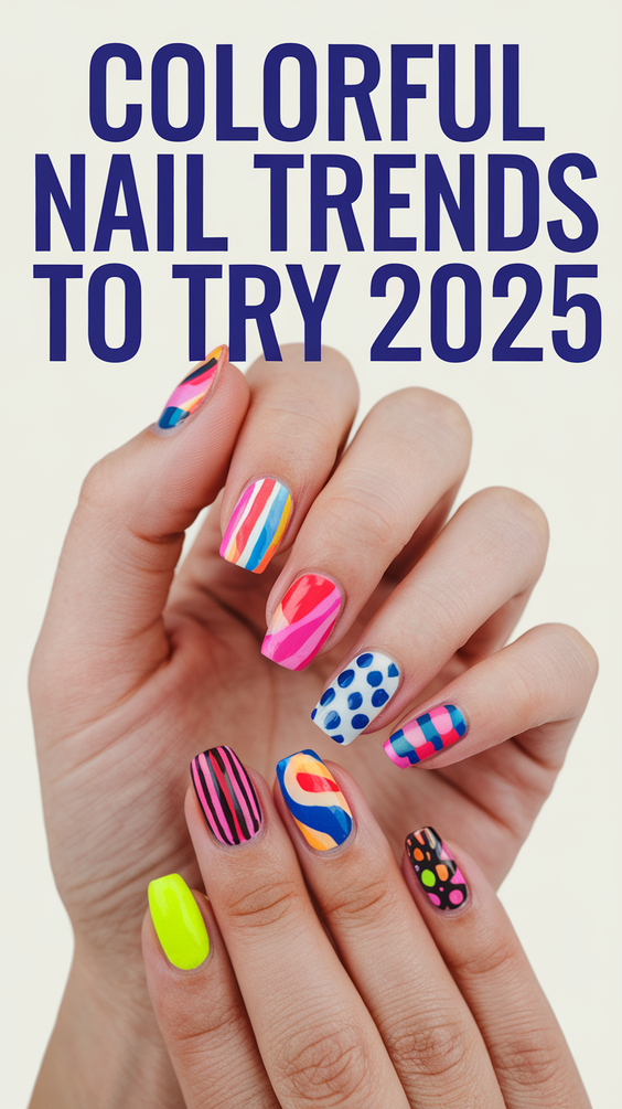 Colorful Summer Nails Ideas 2025: Explore the Boldest Almond, Square, and Neon Trends of the Season