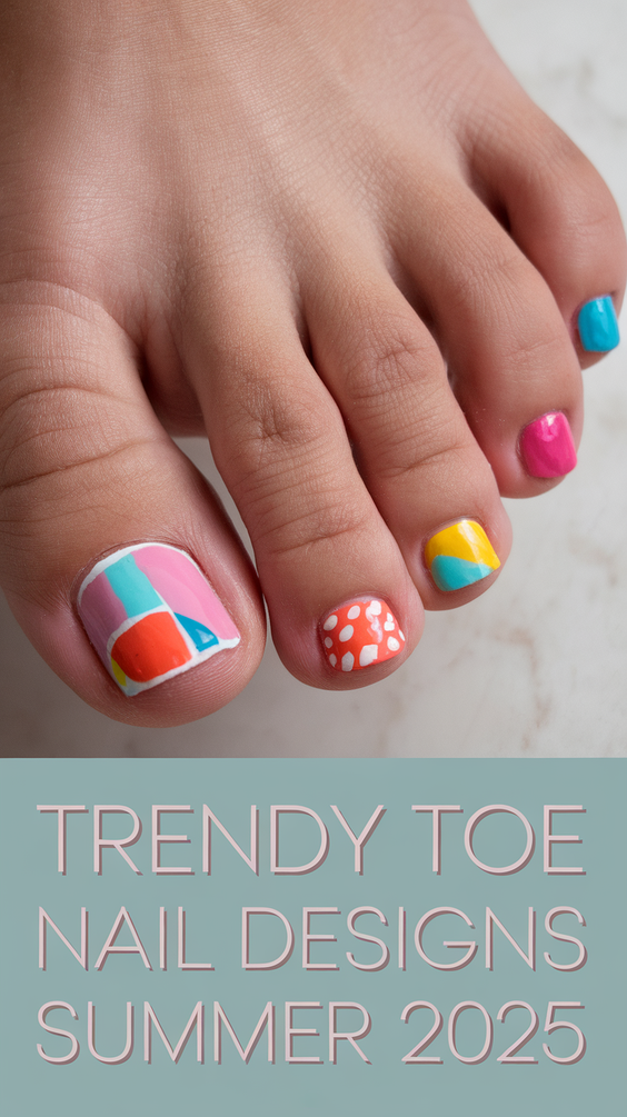 Toe Nail Designs for Summer 2025: Bright, Fun, and Easy Looks You’ll Love This Season