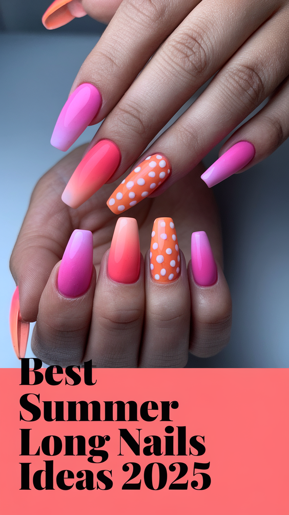 Summer Long Nails Ideas 2025: Stunning Acrylic and Gel x Looks in Almond, Square, and Stilleto Styles