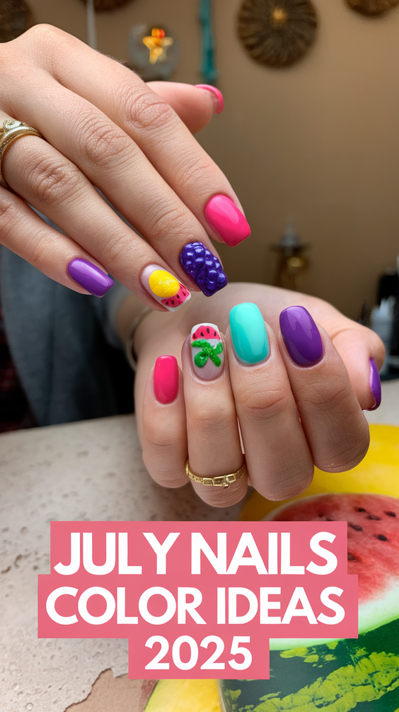July Nails Color Ideas 2025: Trendy Red, Blue & Summer Designs for Every 4th of July and Wedding