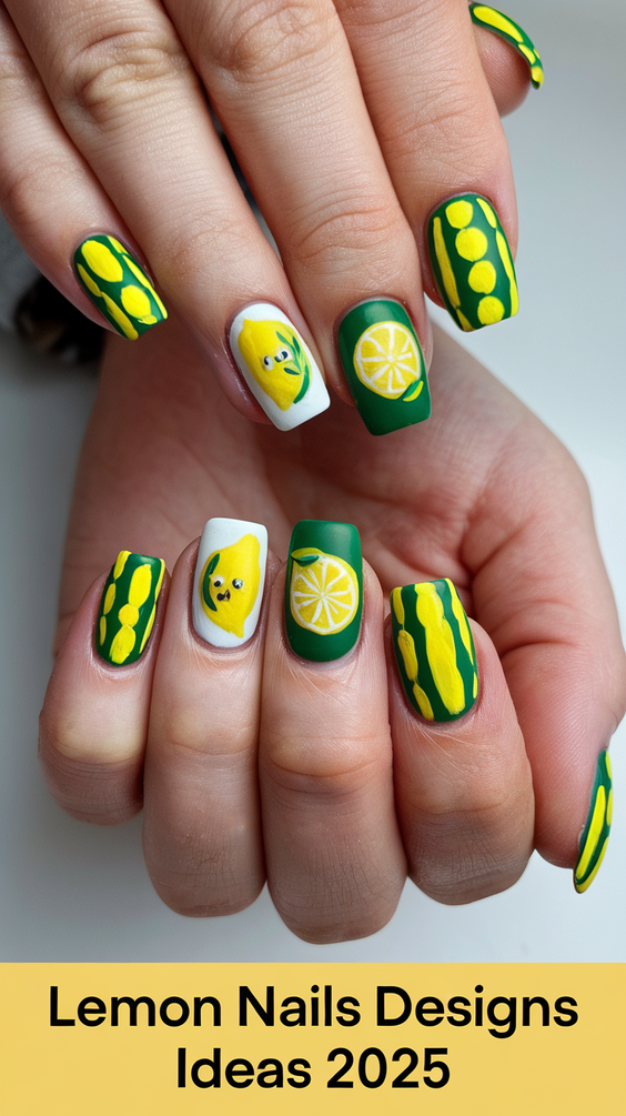 Lemon Nails Designs Ideas 2025: Fresh Citrus Art Trends for Summer Color Lovers