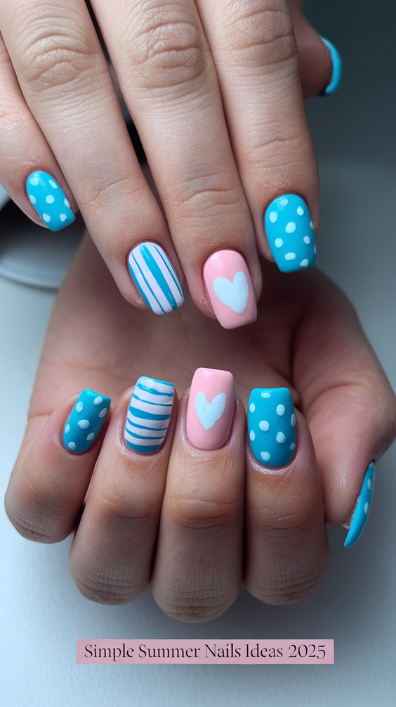 Simple Summer Nails Ideas 2025: Pastel, Neon & Solid Colors for Effortless Seasonal Manicure Inspiration