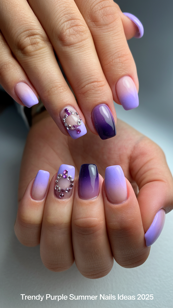 Purple Summer Nails Ideas 2025: Chic Designs for Every Outfit, Mood, and Skirt Outfit This Season