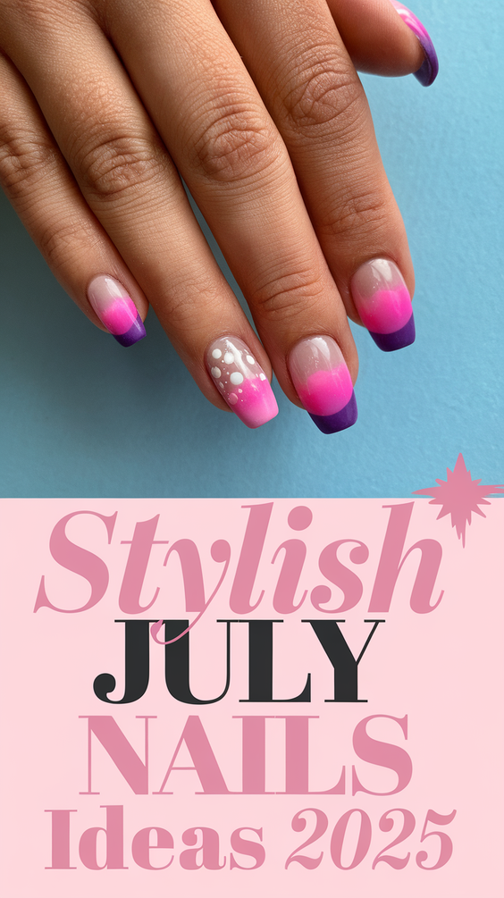 July Nails Ideas 2025: Red, White, and Blue Designs for Summer Inspiration