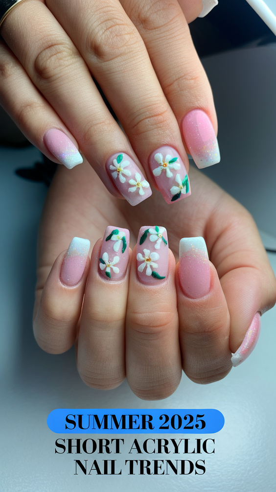 Summer Short Acrylic Nails Ideas 2025: Bright Colors, Neon Art, and Trendy Simple Designs for Hot Weather