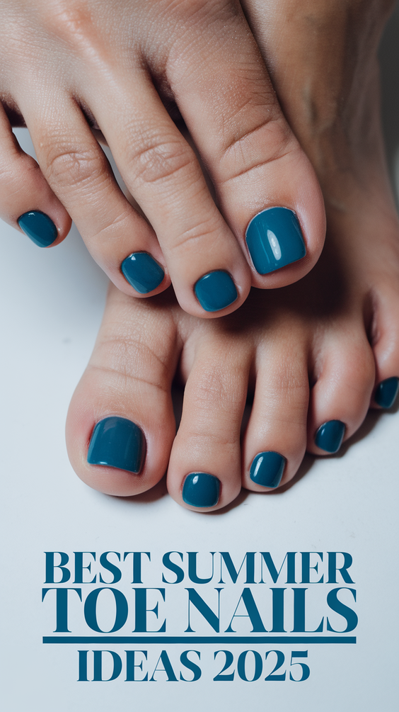 Summer Toe Nails Ideas 2025 That Pop with Color and Style for Beach and Vacation-Ready Looks