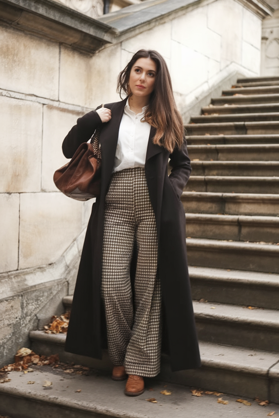 Fall Old Money Outfit Ideas for 2025: Classic Trench, Plaid Trousers, Knit Dresses, and Luxe Boots