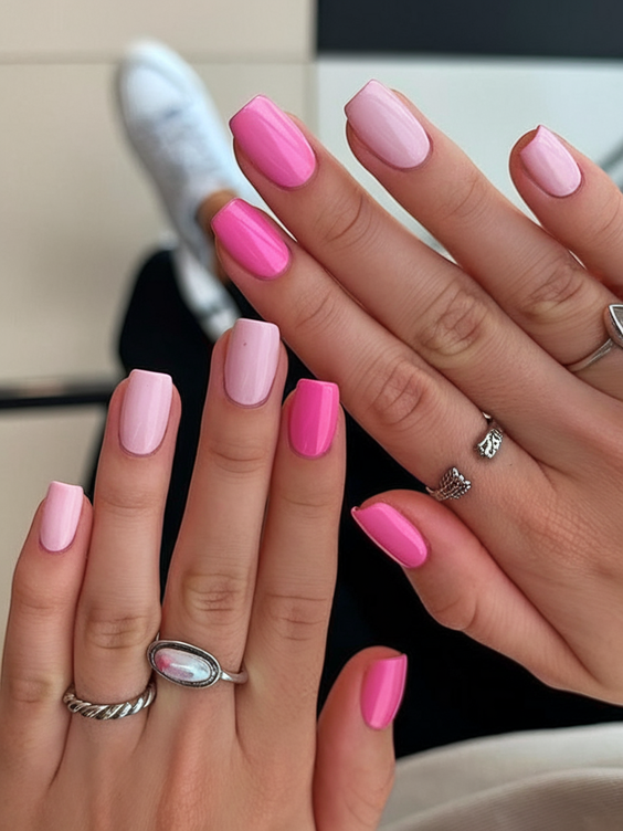 Nail Designs to Try in August 2025: Bright, Simple, and Cute August Nails Designs Short Square Ideas