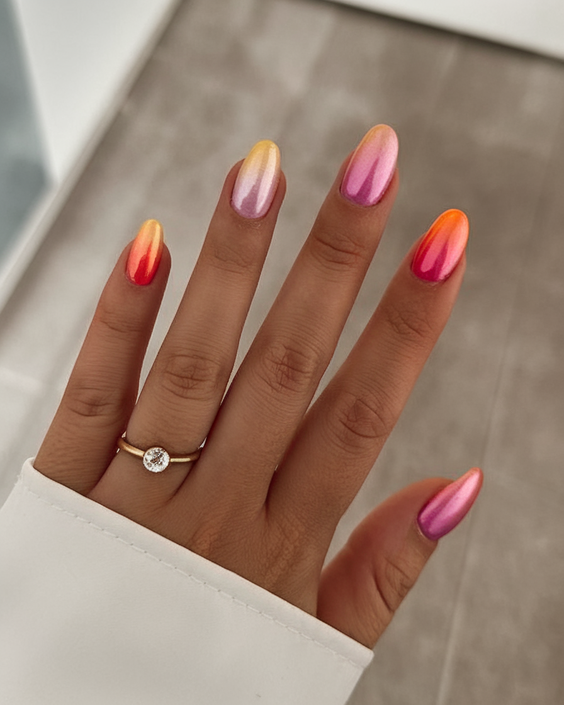 Nail Designs to Try in August 2025: Bright, Simple, and Cute August Nails Designs Short Square Ideas