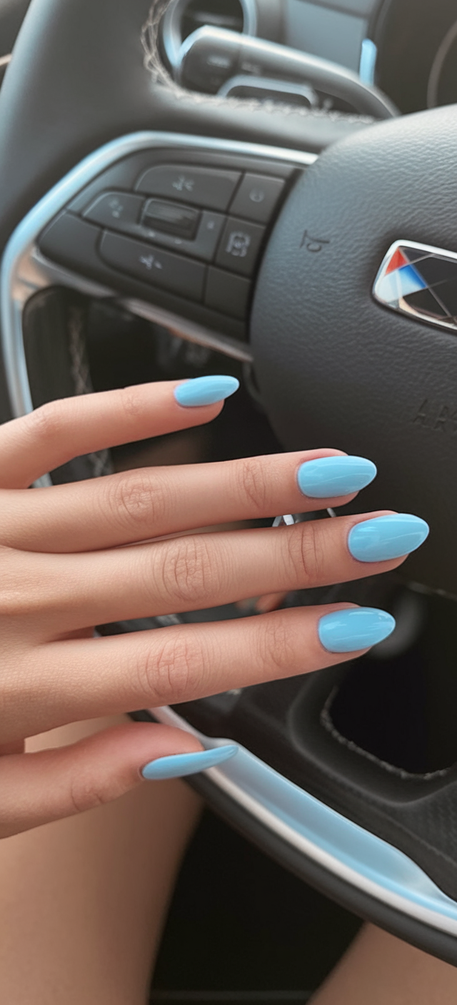 Simple Round Nails for Summer 2025 – Inspo for Gel, Acrylic, and Dip Designs That Last