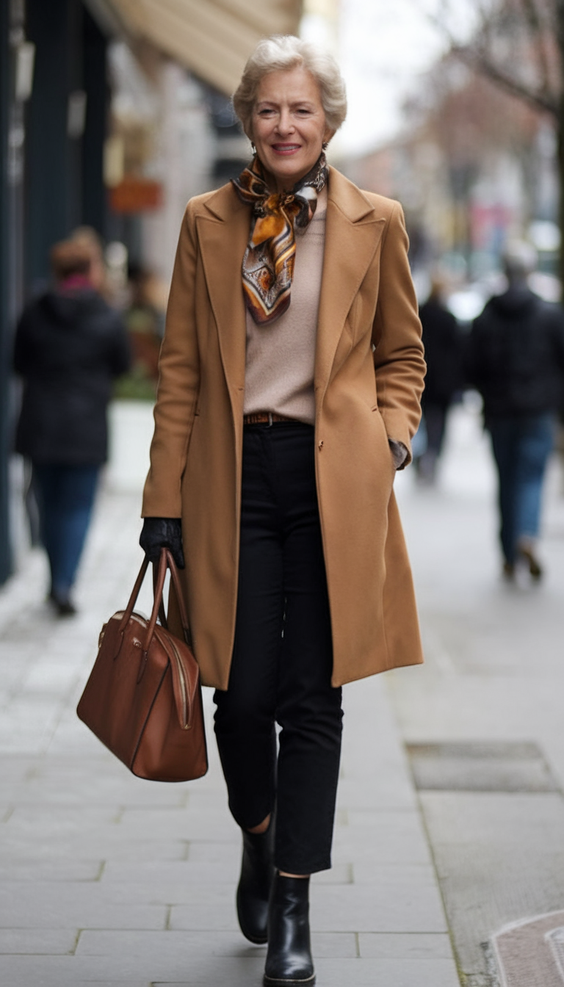 Fall Fashion Outfits 2025 for Women Over 60: Elegant and Comfortable Looks to Try