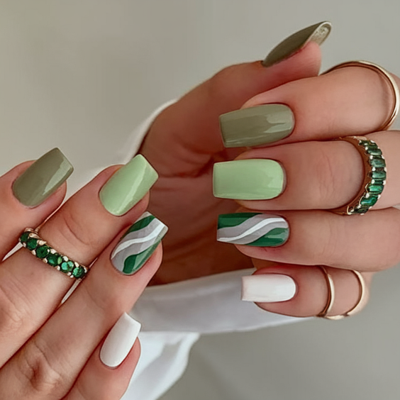 Nail Designs to Try in August 2025: Bright, Simple, and Cute August Nails Designs Short Square Ideas