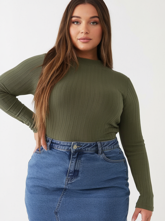 Fall Plus Size Outfit Ideas for 2025: Cozy Layers, Denim Trends, and Effortless Autumn Aesthetic
