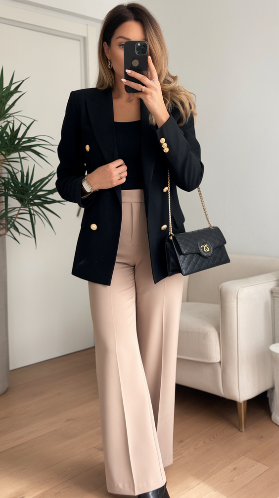 Office-Ready Fall Outfits for Women – Business Casual 2025: Timeless Styles for Young Professionals