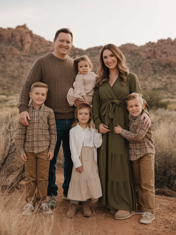 Cute Fall Family Pictures Outfits Ideas 2025: Stylish Outdoor Photoshoot Inspiration