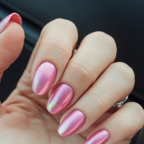 Cotton Candy Chrome Nails: The Prettiest Pink, Blue, and White Designs for Almond and Square Nails 2025