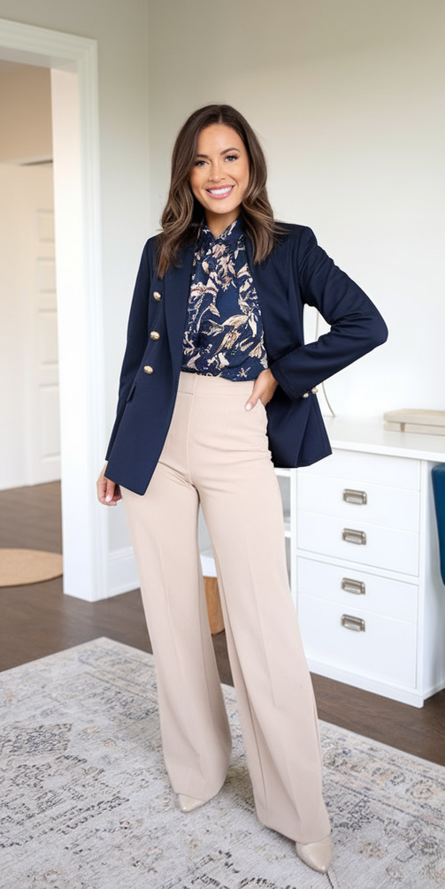 Office-Ready Fall Outfits for Women – Business Casual 2025: Timeless Styles for Young Professionals
