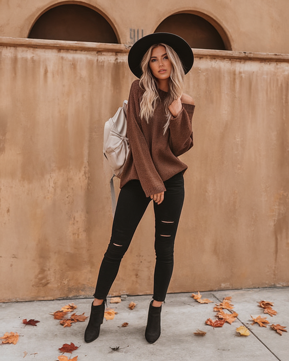 Early Fall Outfits Ideas 2025 for Cozy Weekends, Dinner Looks, and Transitional Layers