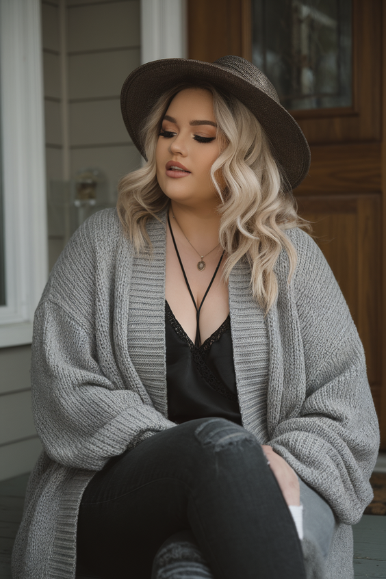 Fall Plus Size Outfit Ideas for 2025: Cozy Layers, Denim Trends, and Effortless Autumn Aesthetic