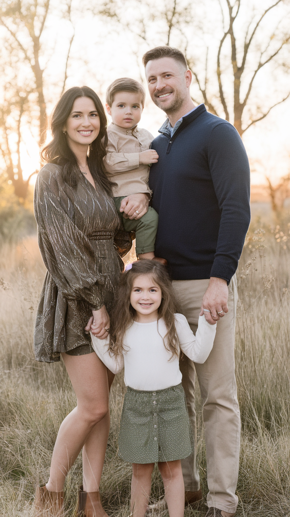 Cute Fall Family Pictures Outfits Ideas 2025: Stylish Outdoor Photoshoot Inspiration