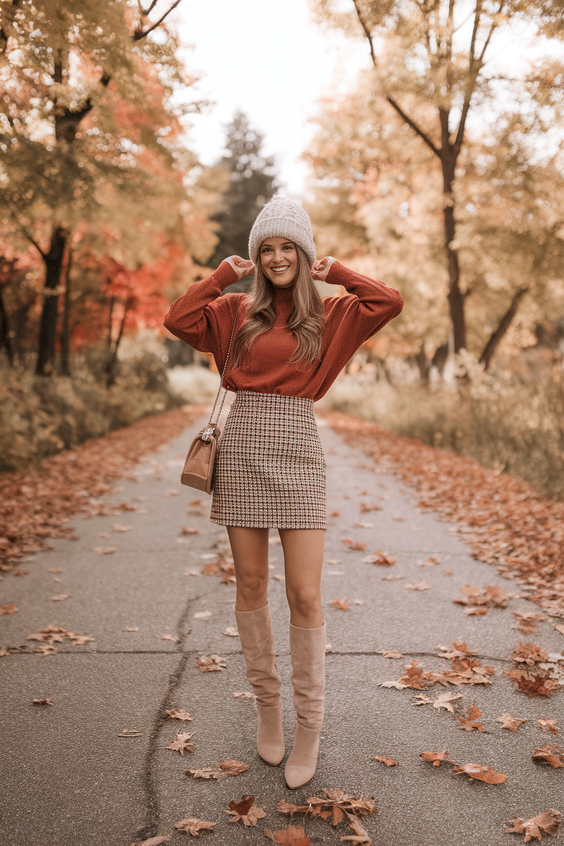 Autumn Outfit Ideas for 2025: Urban Elegance Meets Layered Fall Classics for the Modern Woman