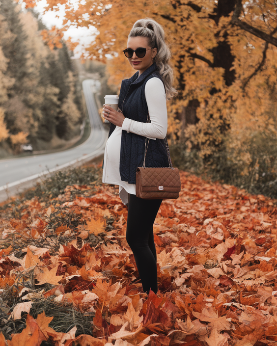 Fall Outfits for Pregnant Women 2025: Cozy Dresses, Leggings Looks, and Stylish Layering Ideas