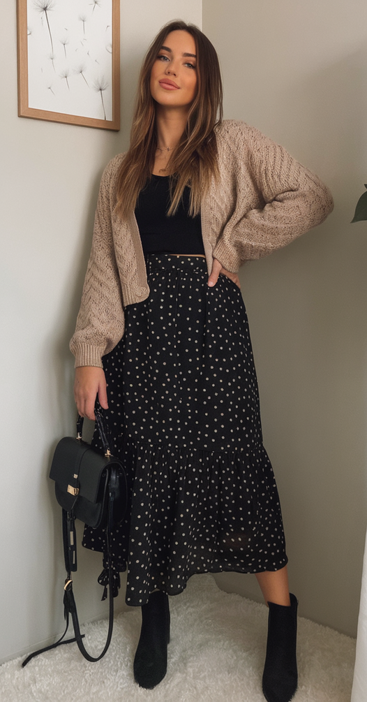 Fall Skirt Outfits 2025: Trendy Ways to Style Skirts for Autumn