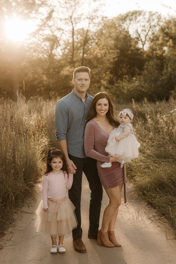 Cute Fall Family Pictures Outfits Ideas 2025: Stylish Outdoor Photoshoot Inspiration