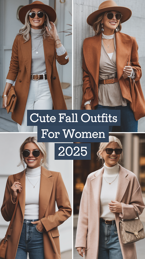Cute Fall Outfits for Women in 2025: Effortless Layering, Cozy Textures, and Chic City Styles