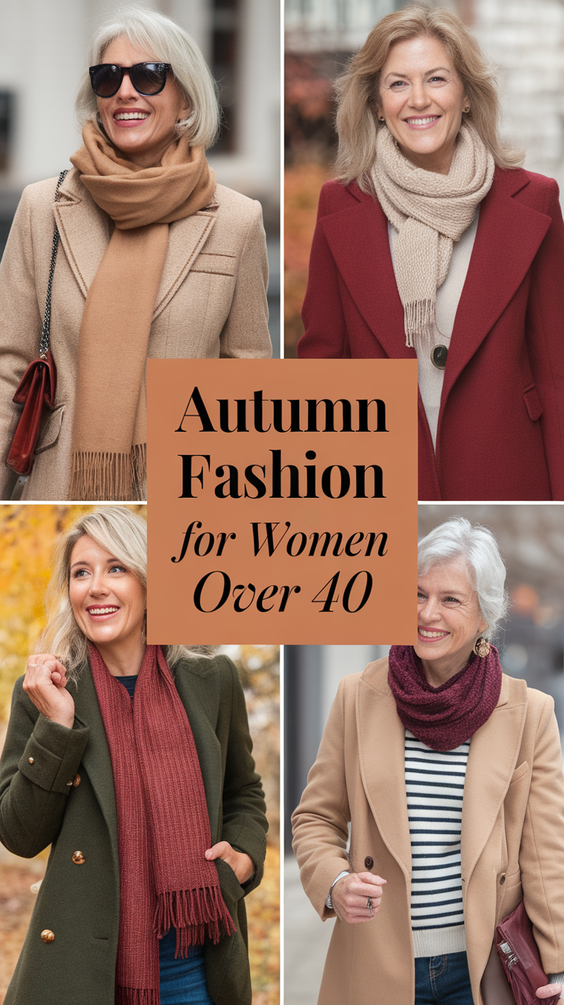 Fall 2025 Outfits Inspo for Chic Women Over 40: Modern Street Style and Autumn Fashion Looks