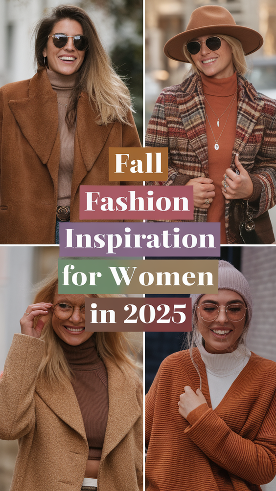 Fall Fashion Inspiration for Women in 2025: Effortless Chic Outfits to Refresh Your Wardrobe This Season