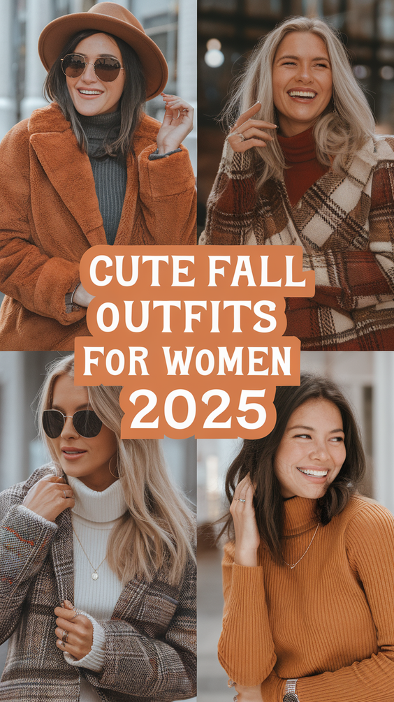 Cute Fall Outfits for Women in 2025: Effortless Layering, Cozy Textures, and Chic City Styles