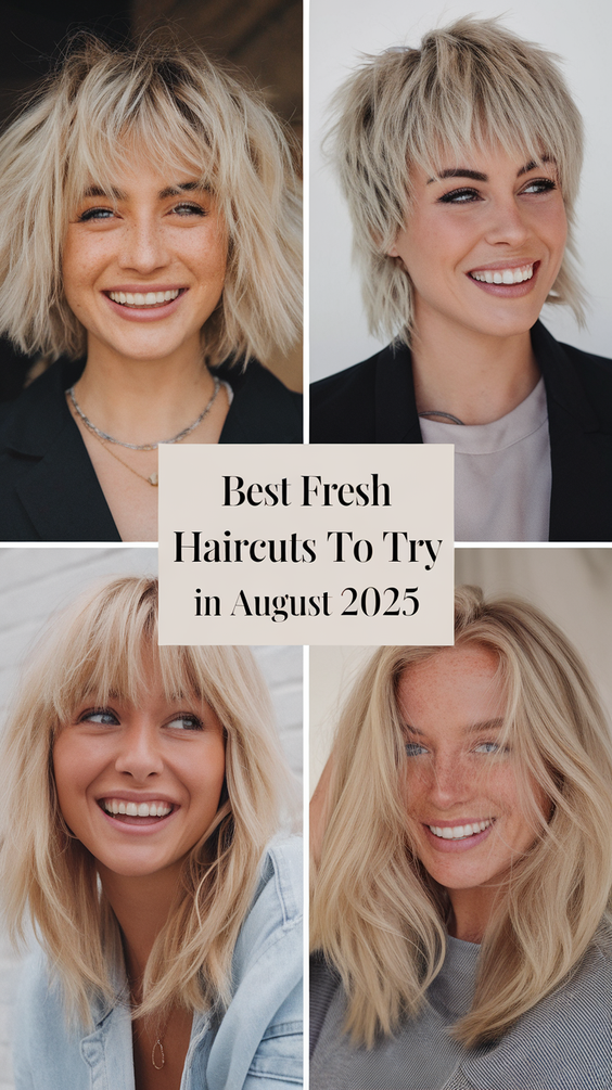 The Best Fresh Haircuts to Try in August 2025 for a Trendy New Look