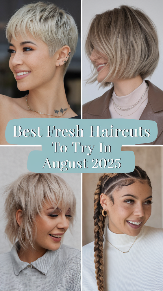 The Best Fresh Haircuts to Try in August 2025 for a Trendy New Look
