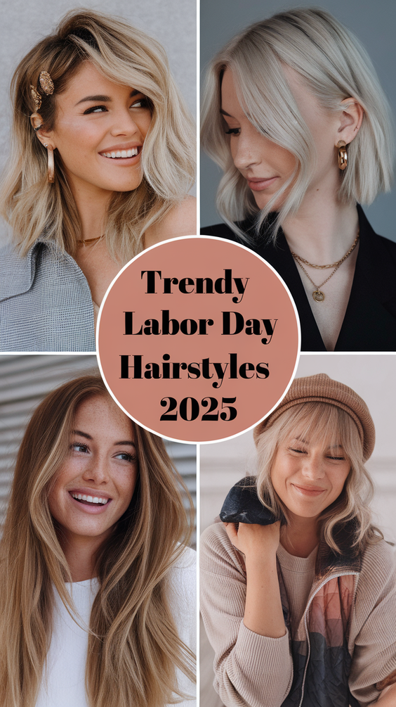 Trendy Labor Day Hairstyles 2025 for Long, Short, and Medium Haircuts to Celebrate the Weekend