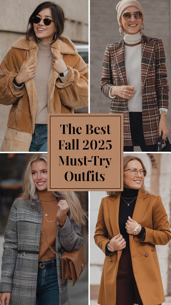 Must-Try Outfits Combinations for Fall 2025: Chic Layering and Trendy Color Ideas This Season
