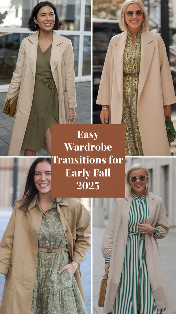 Easy Wardrobe Transitions for Early Fall 2025: Chic Layering and Effortless City Looks