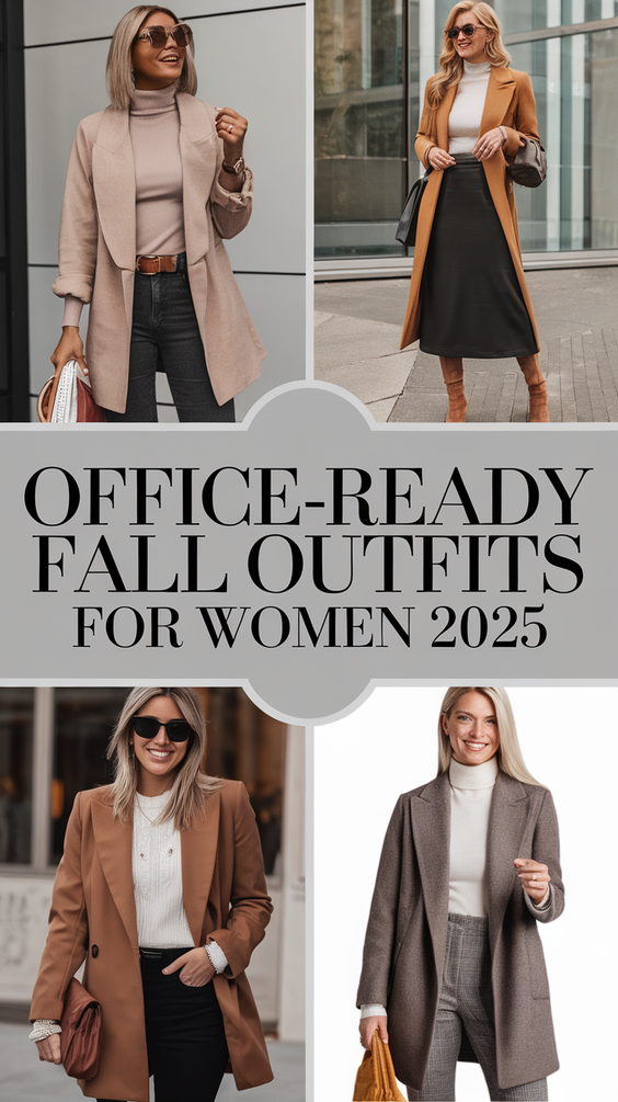Office-Ready Fall Outfits for Women – Business Casual 2025: Timeless Styles for Young Professionals