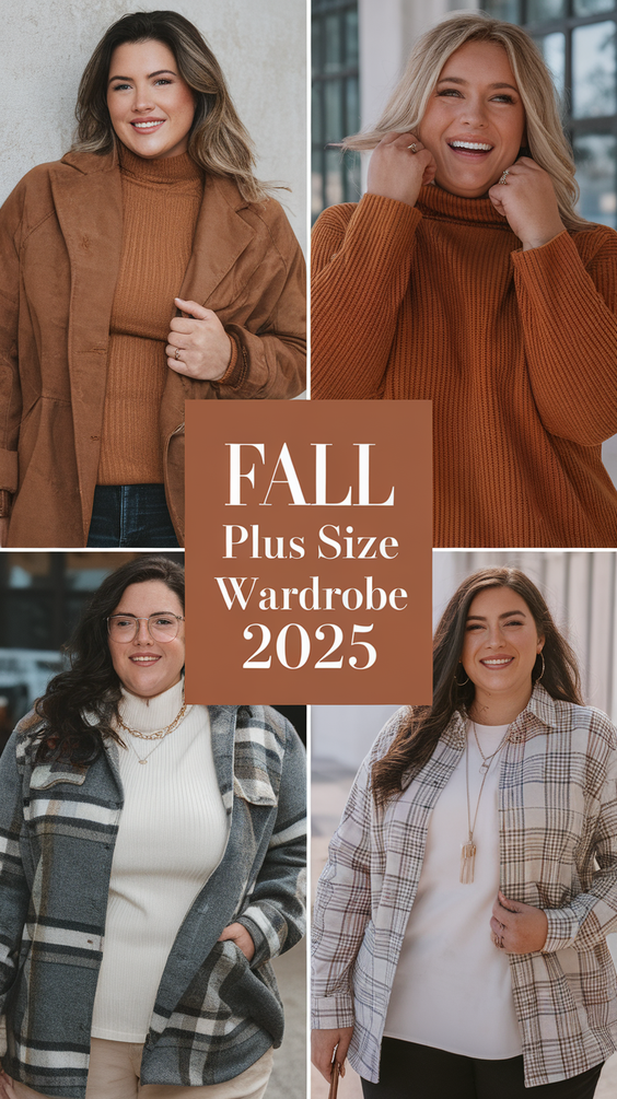 Fall Plus Size Capsule Wardrobe 2025: 20 Stylish Outfits for Work, Travel, and Everyday Looks