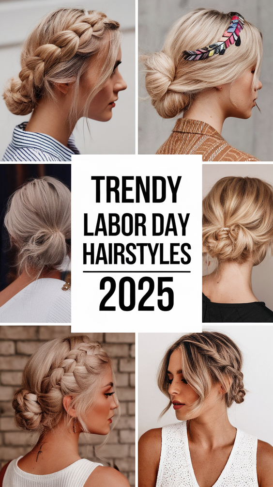 Trendy Labor Day Hairstyles 2025 for Long, Short, and Medium Haircuts to Celebrate the Weekend
