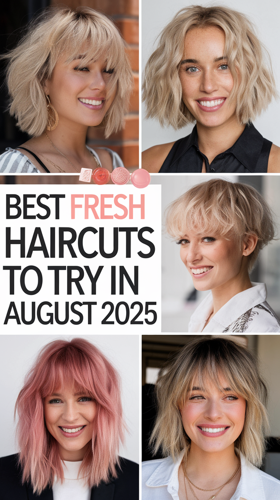 The Best Fresh Haircuts to Try in August 2025 for a Trendy New Look
